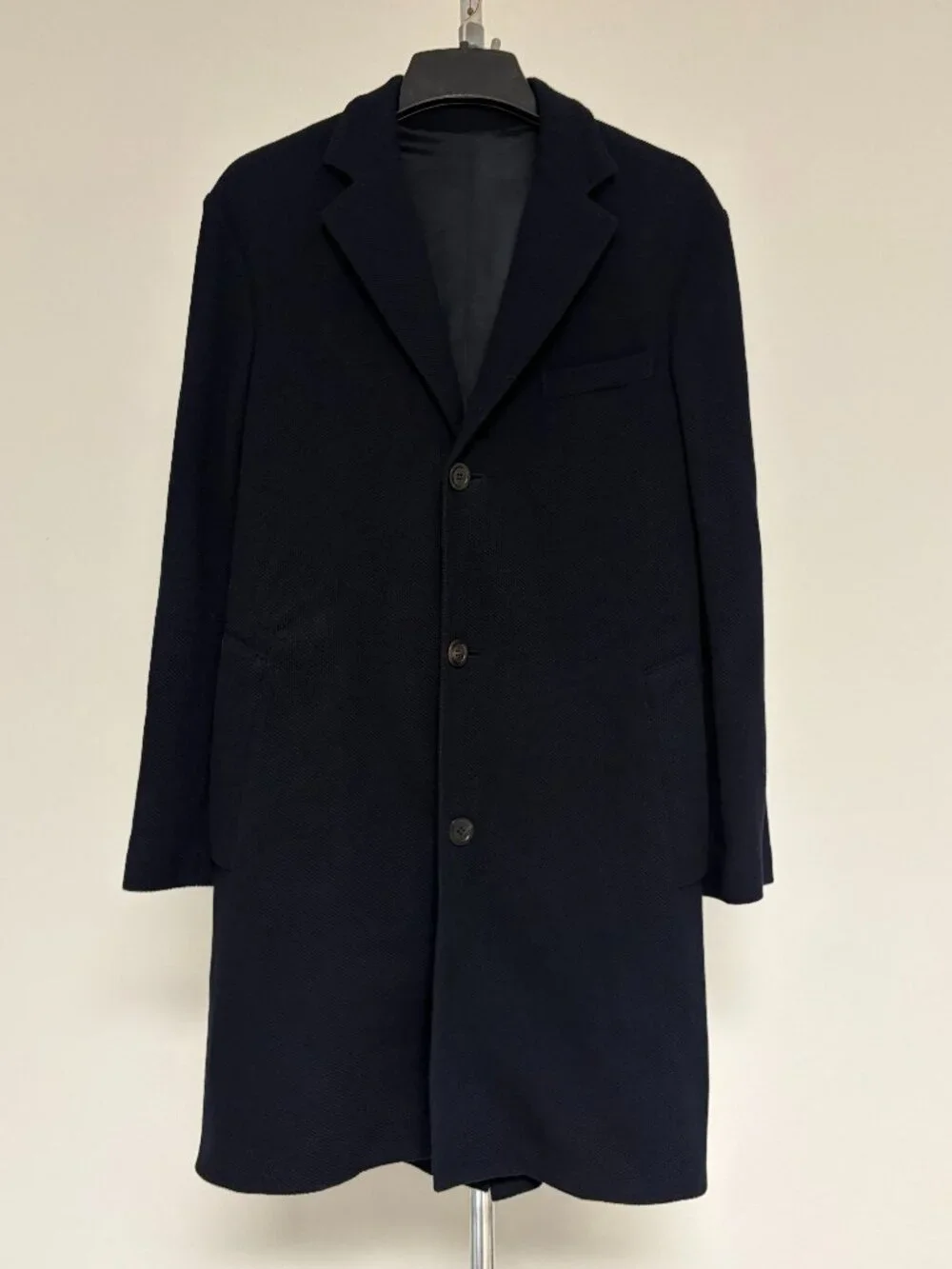 Scaglione city Men's Coat In Midnight Blue Size S